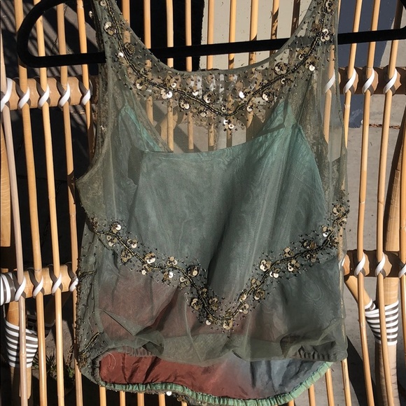 Tulle and beaded Plenty top - Picture 5 of 6